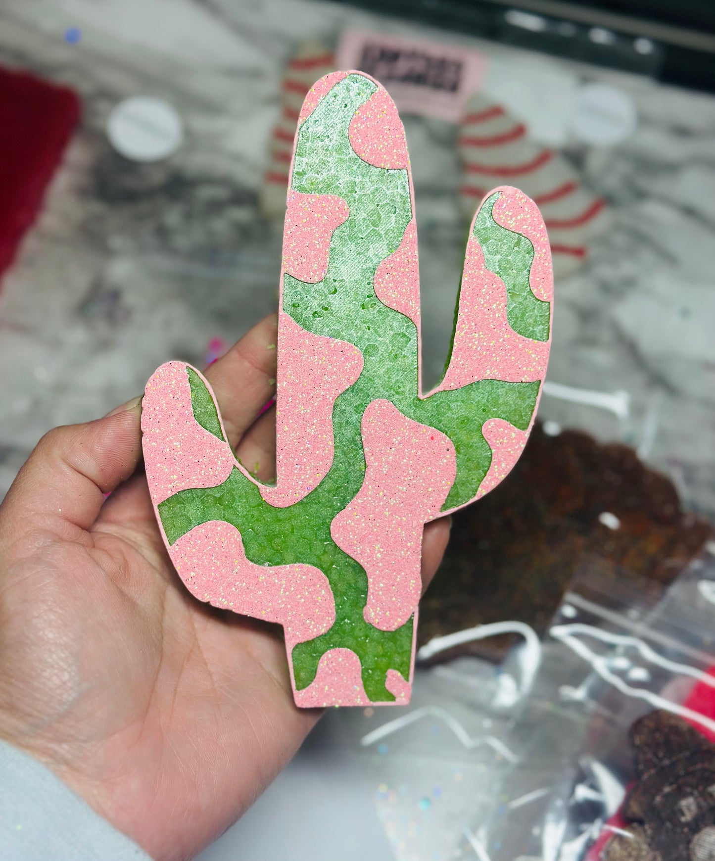 Large Cow Print Cactus