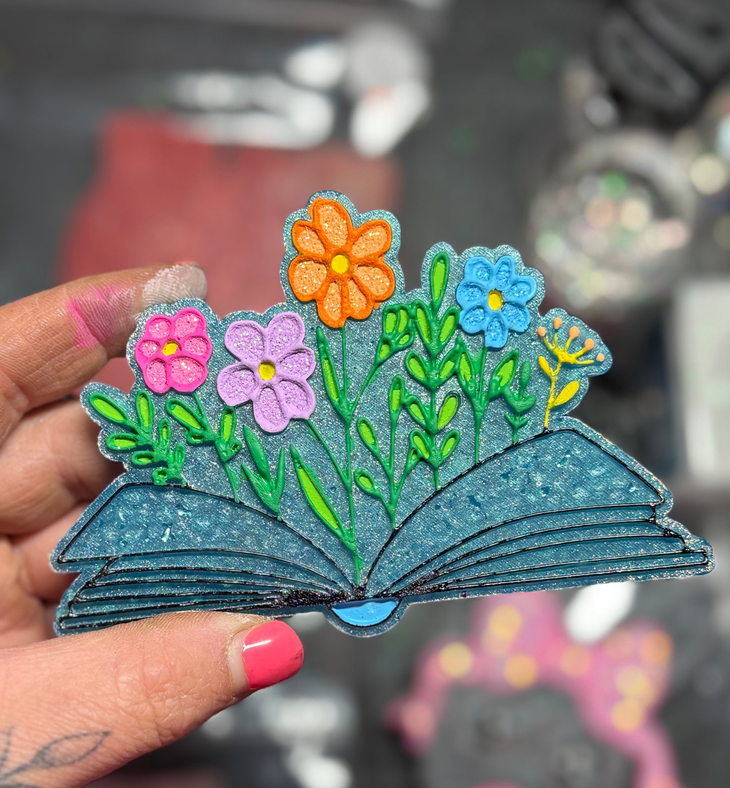 🌸Book with Flowers🌸 Blooming Book