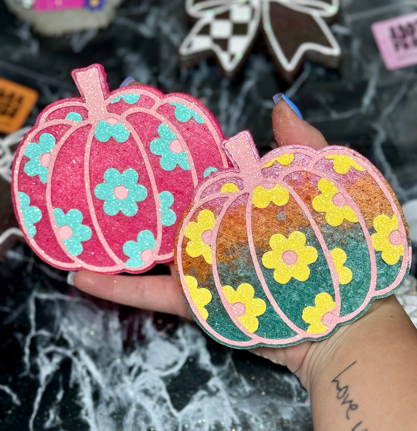 Floral Pumpkin