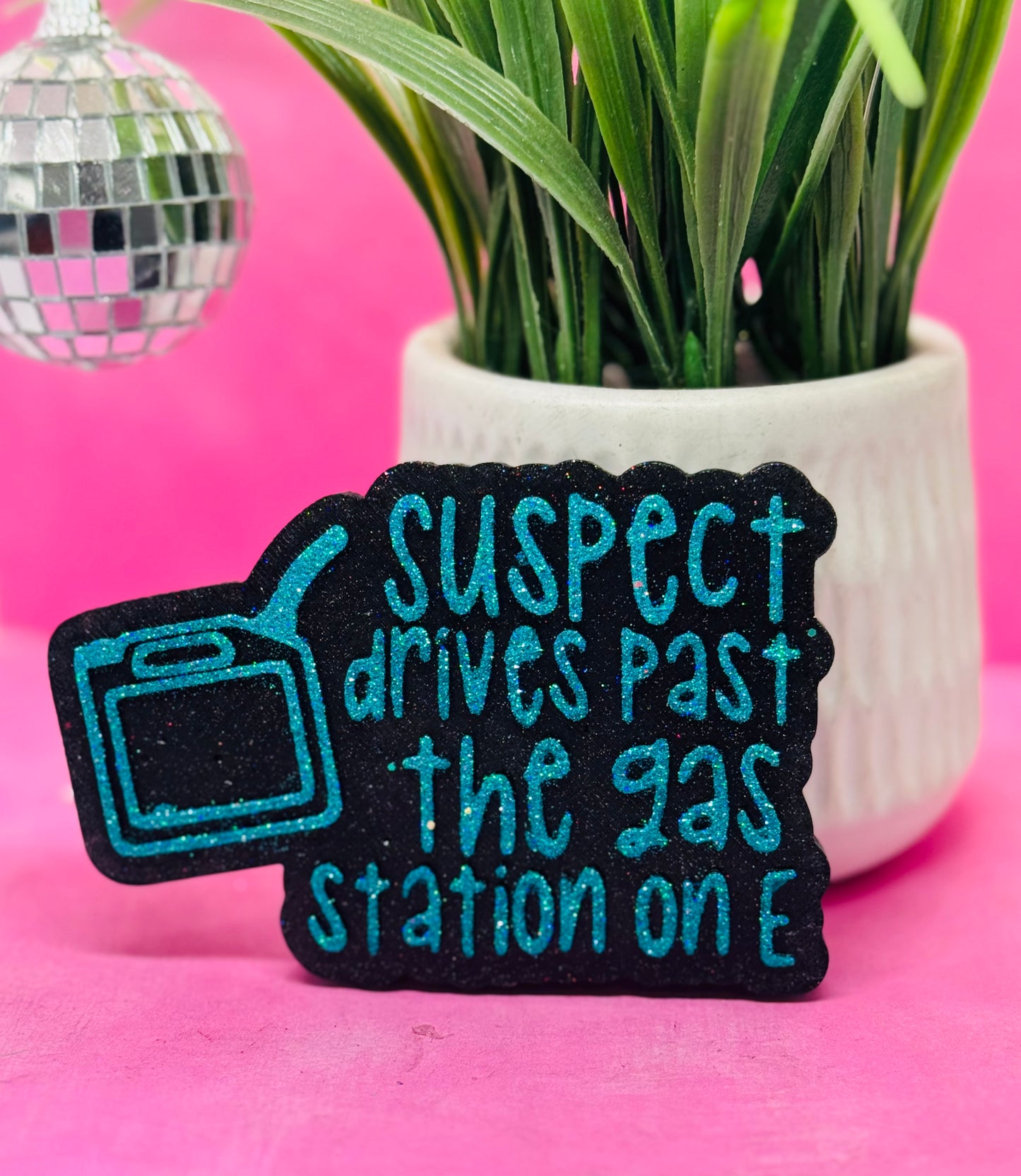 Suspect Drives Past the Gas Station on E