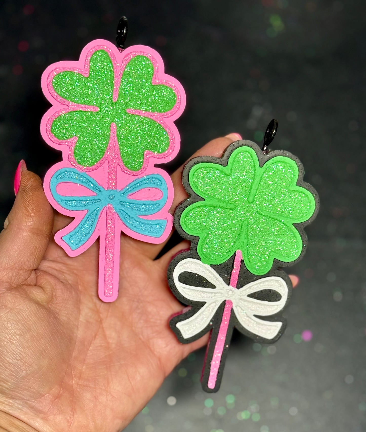 4 Leaf Clover with Bow