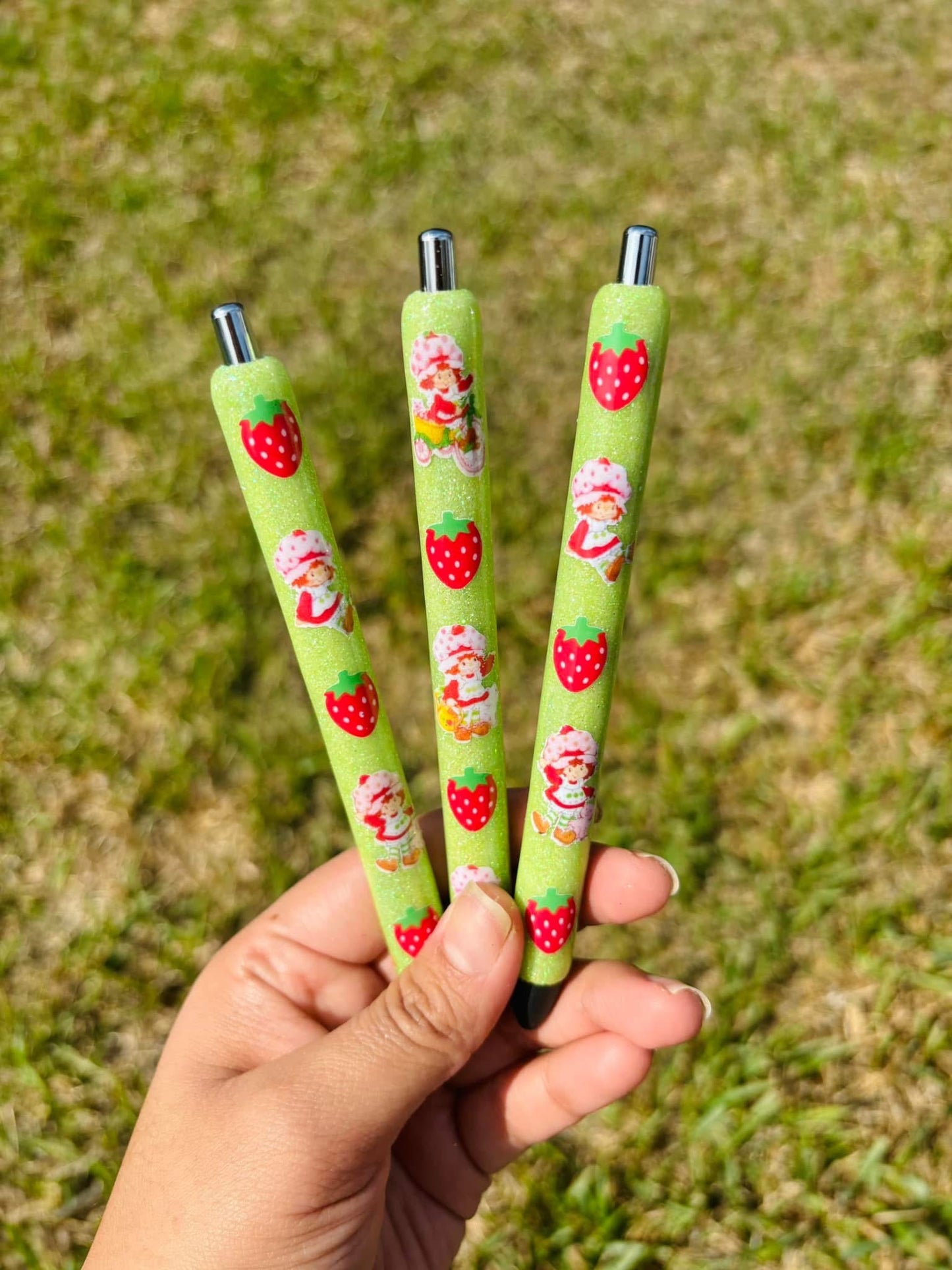 Strawberry Shortcake Glitter Pen Pre-Order