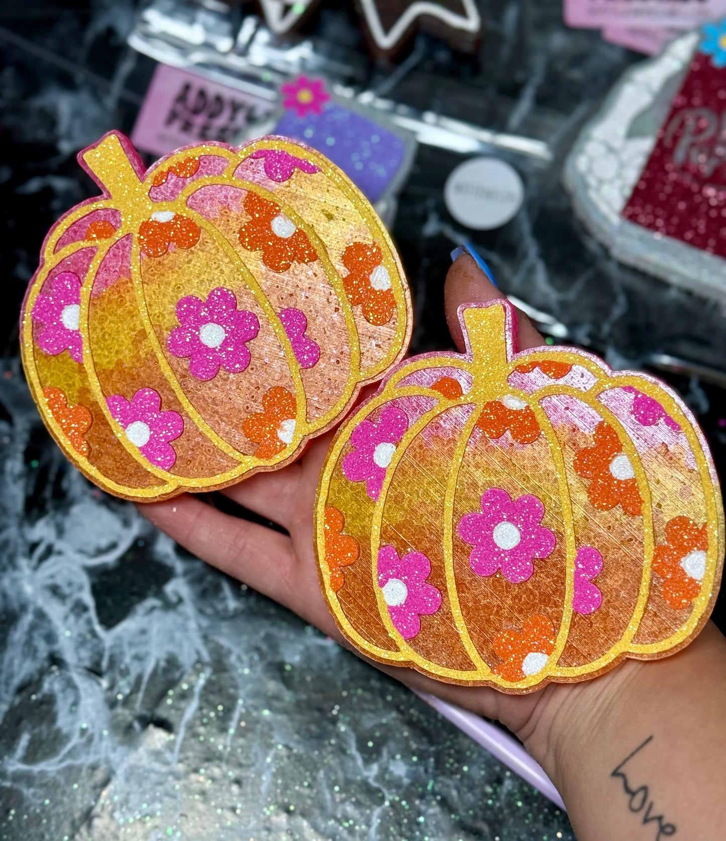 Floral Pumpkin