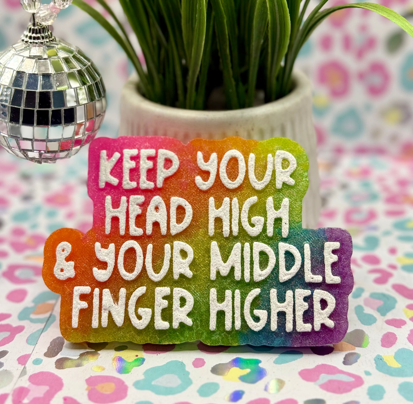 Keep Your Head High and Your Middle Finger Higher