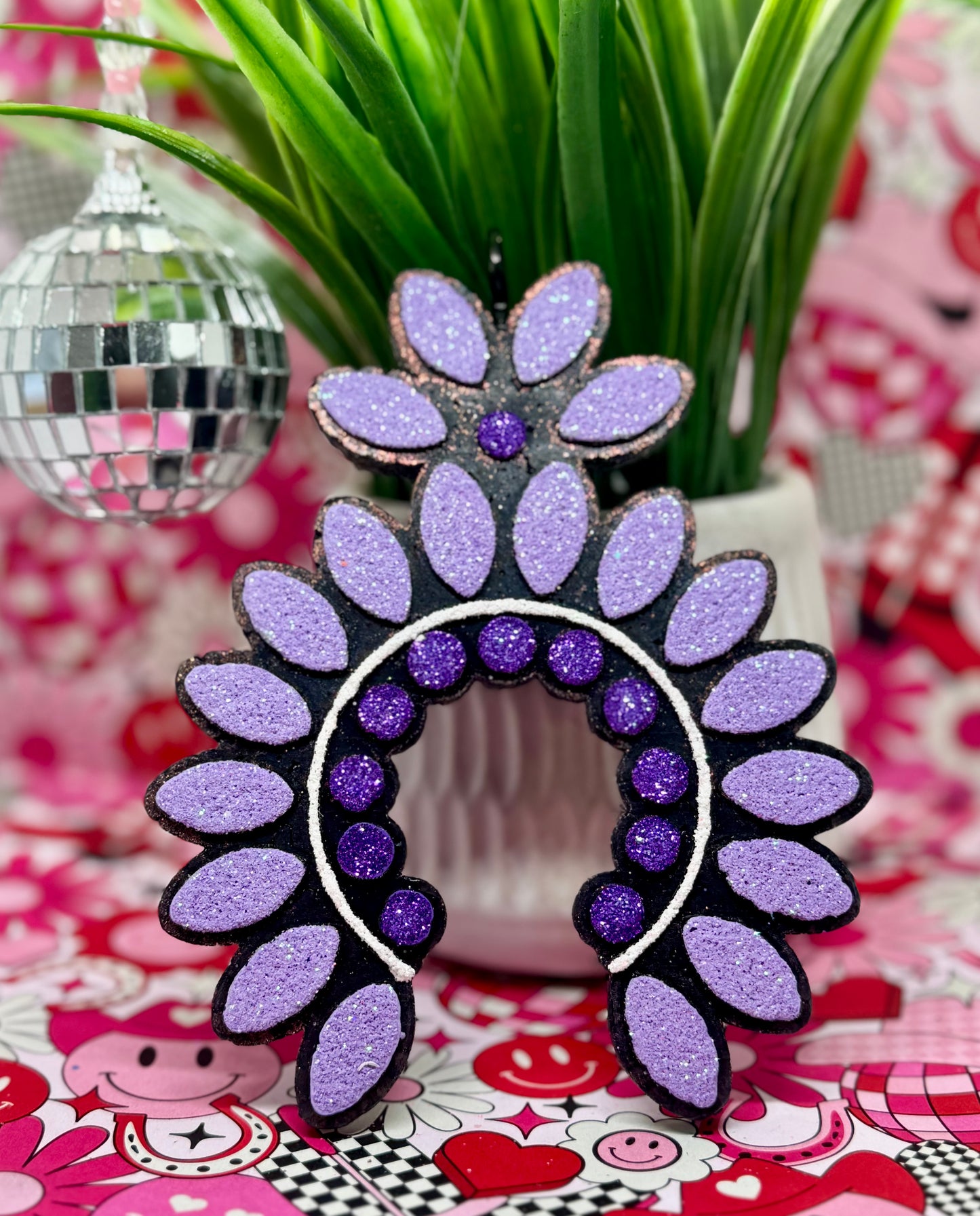 Purple Squash Blossom