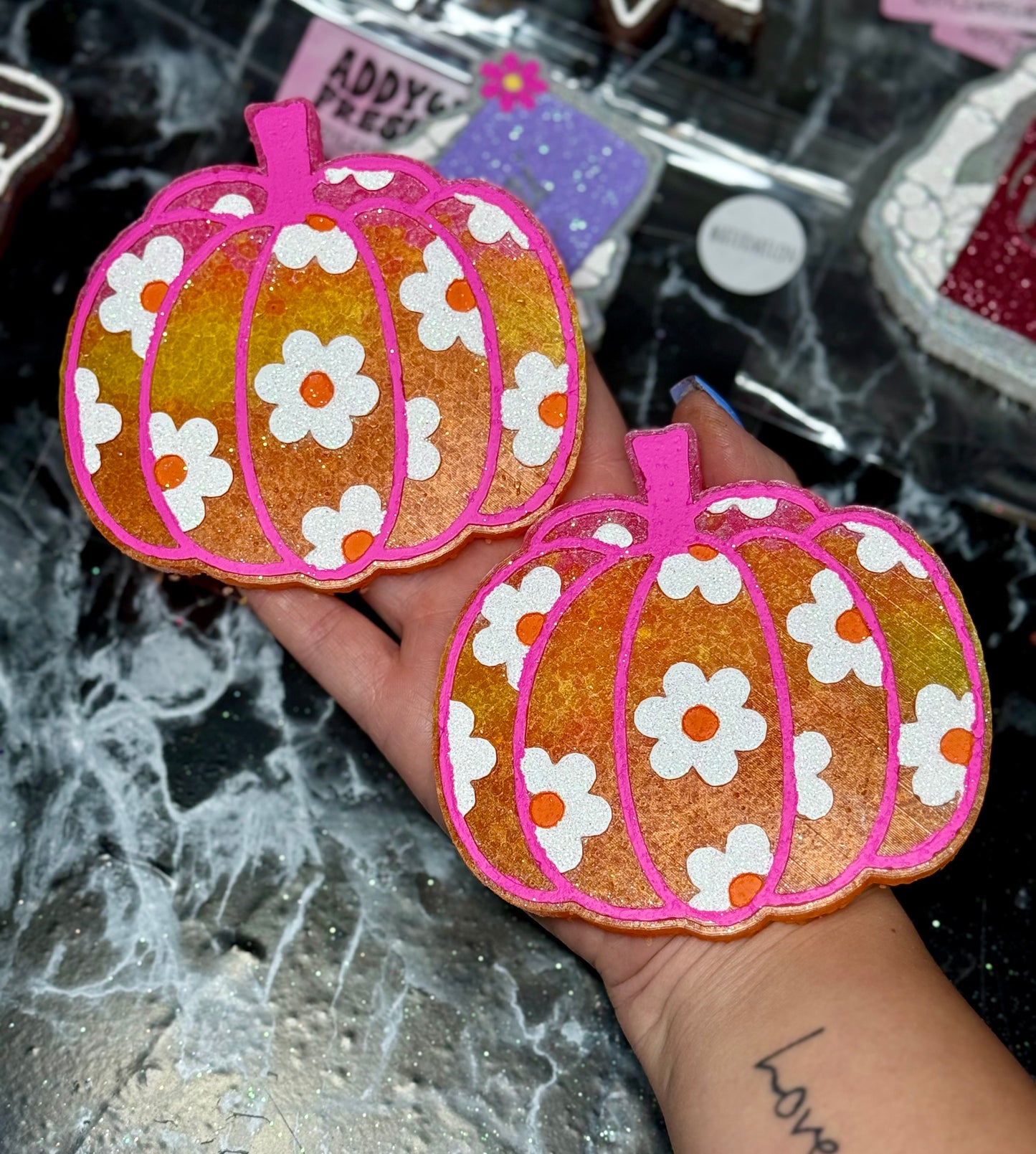 Floral Pumpkin