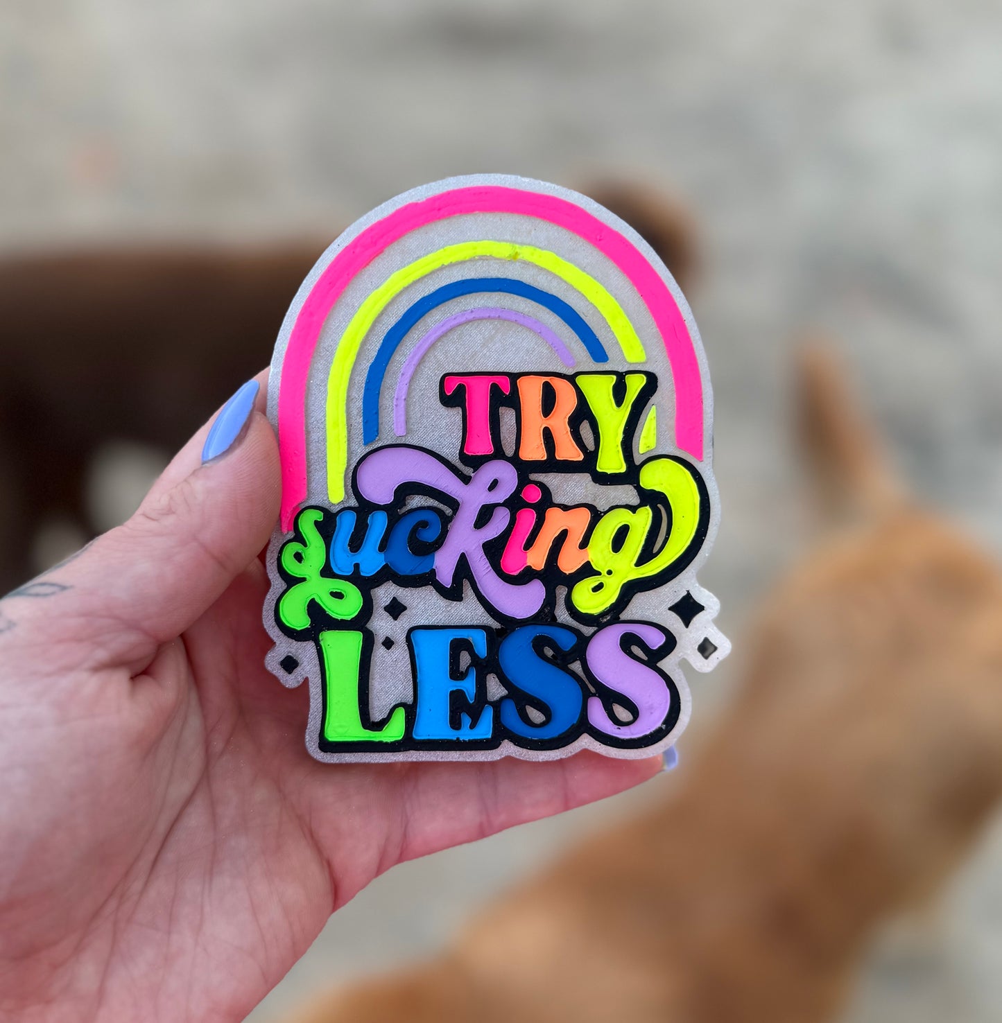 Try Sucking Less