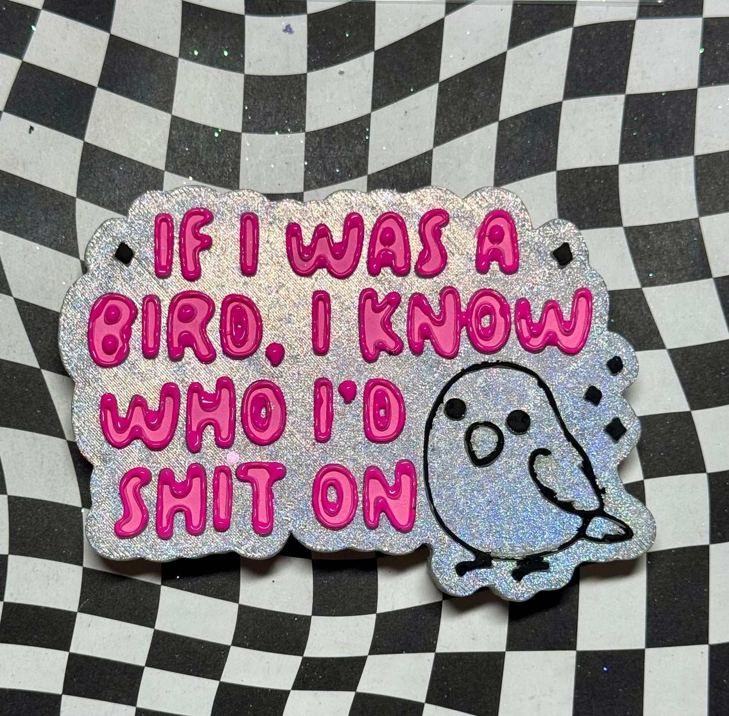 If I was a bird I know who I’d shit on