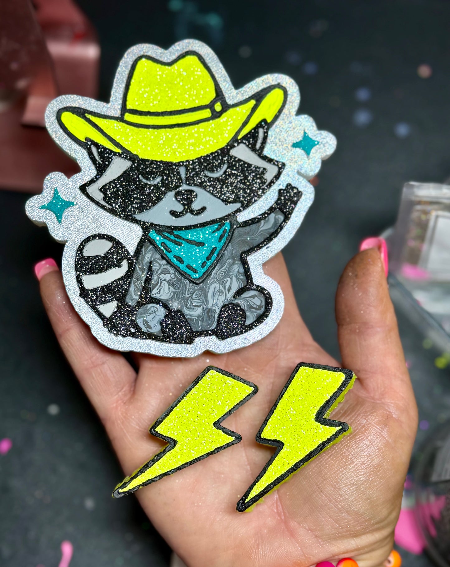 Racoon and Bolts SET