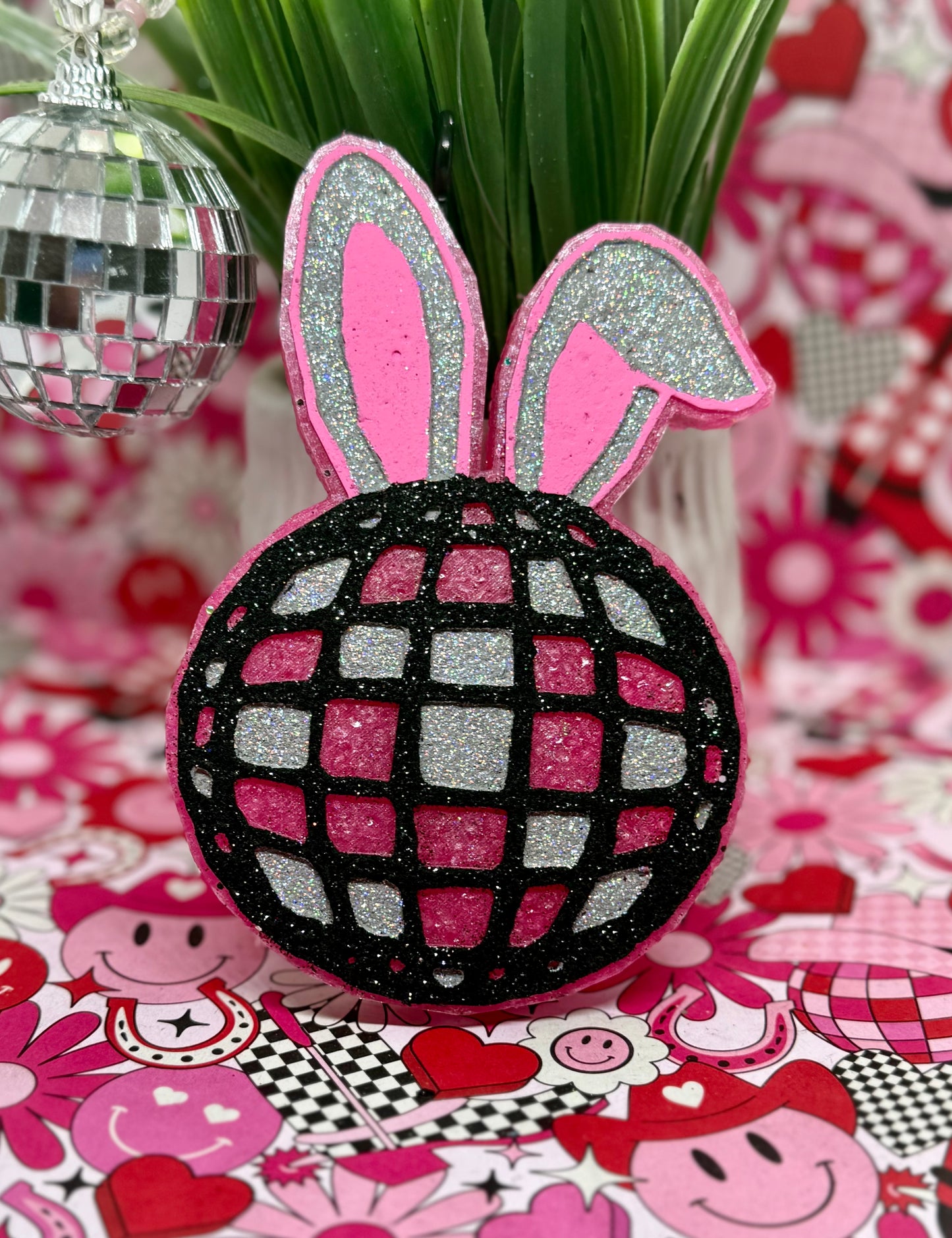Pink Disco Bunny