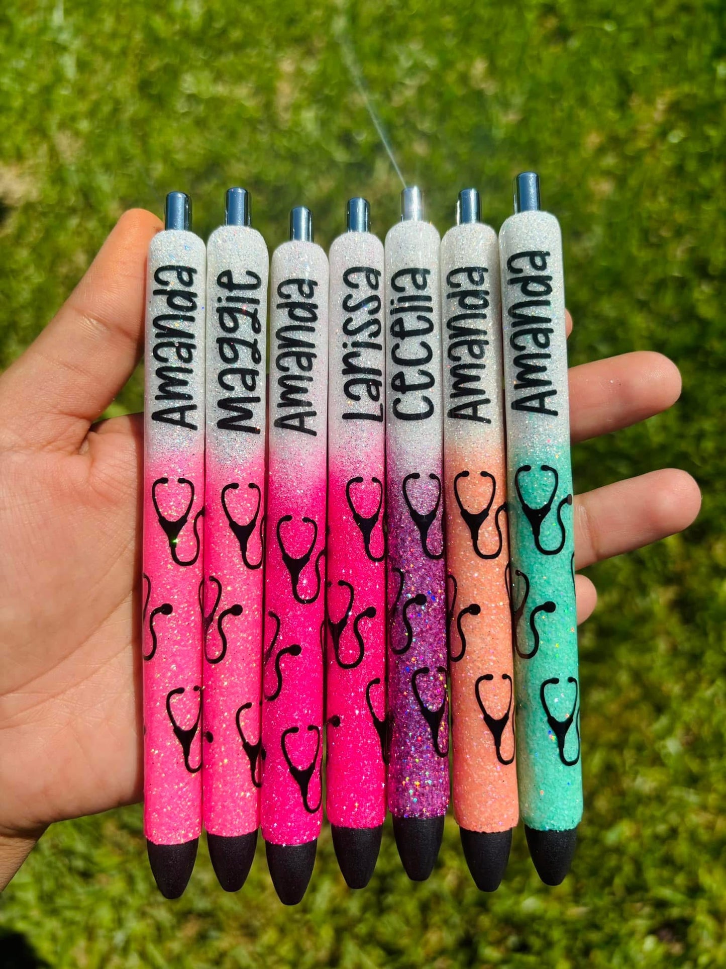 Stethoscope Glitter Pen Pre-Order