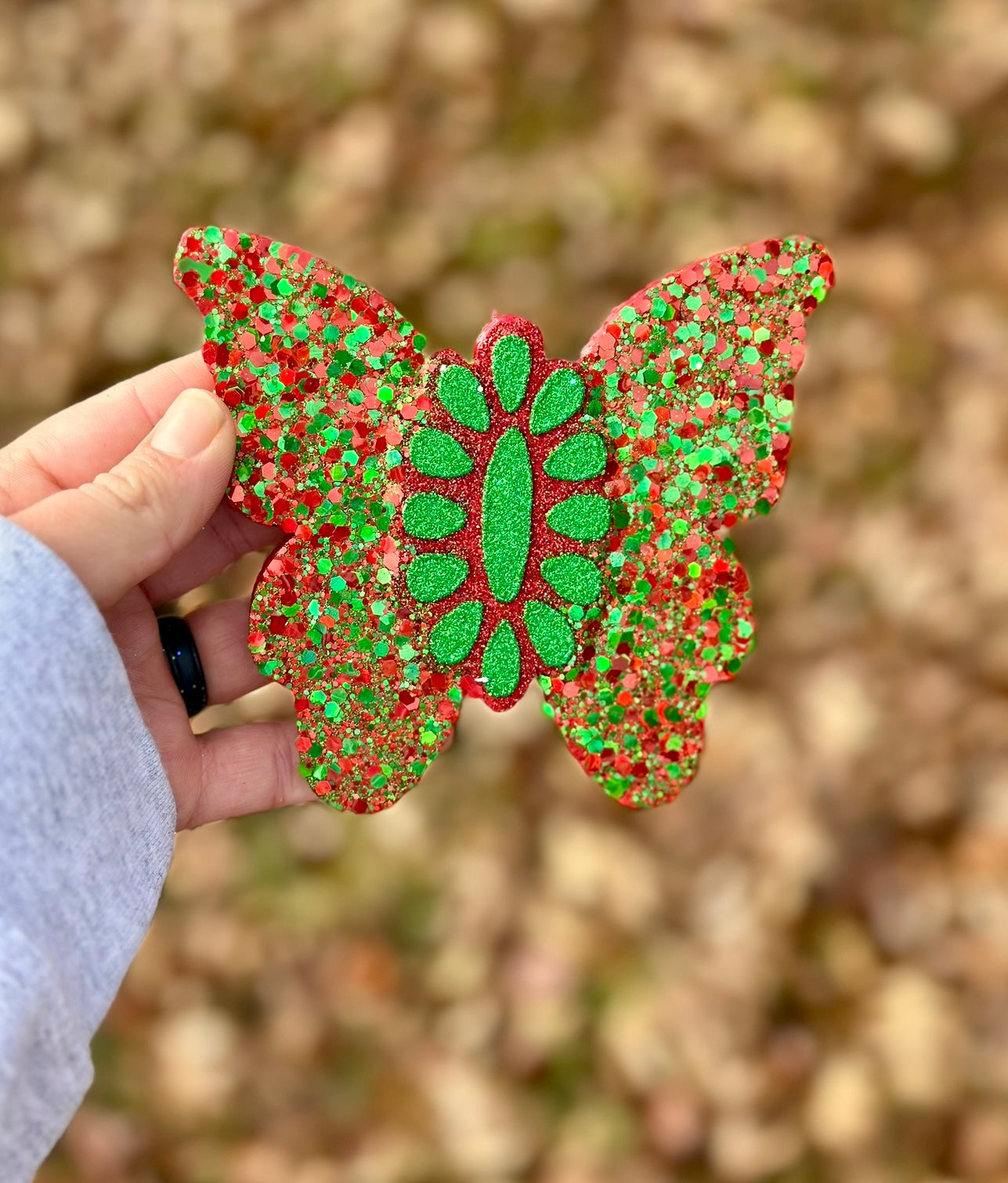 Christmas Butterfly Squash Blossom