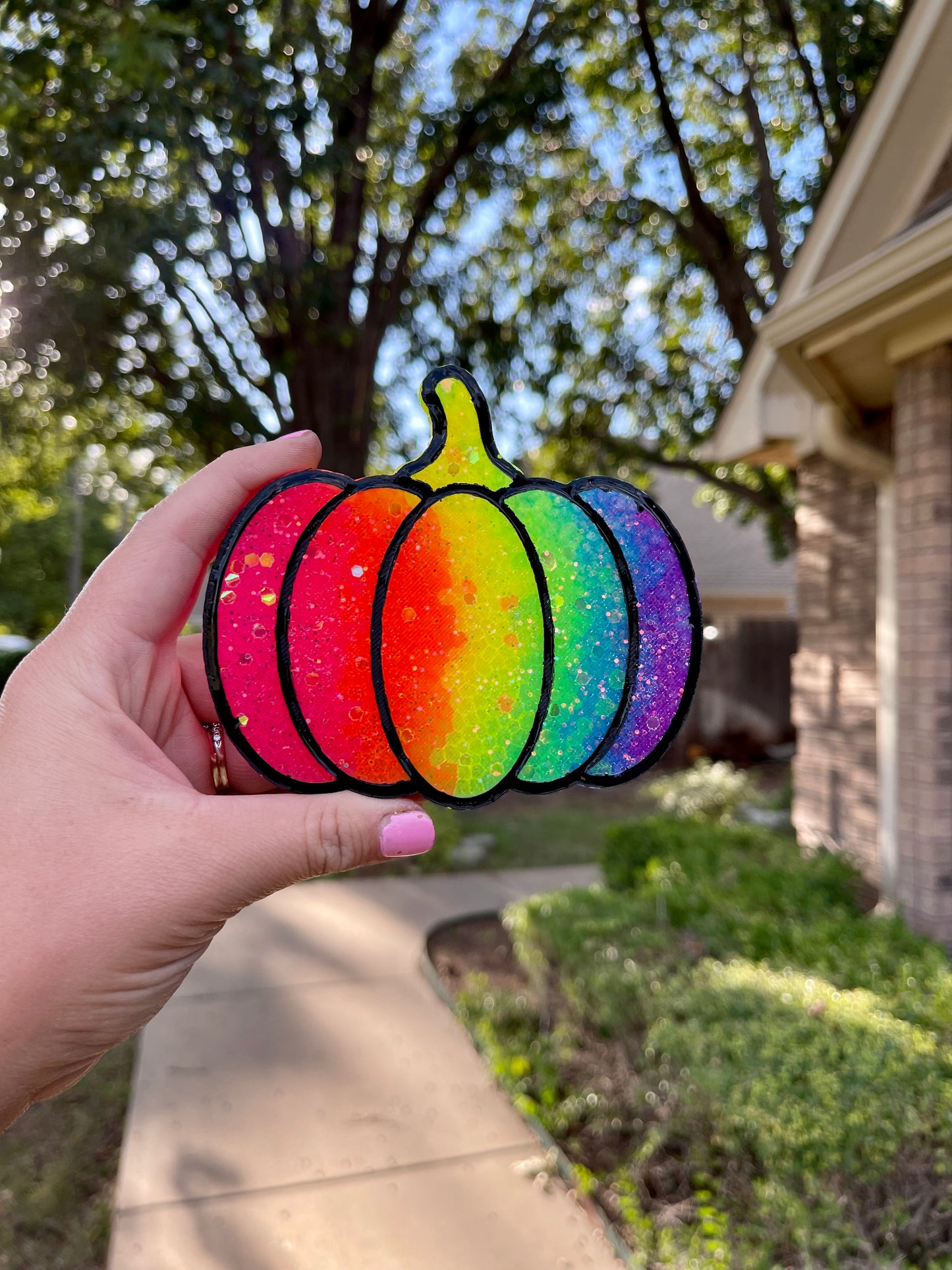 Rainbow Pumpkin