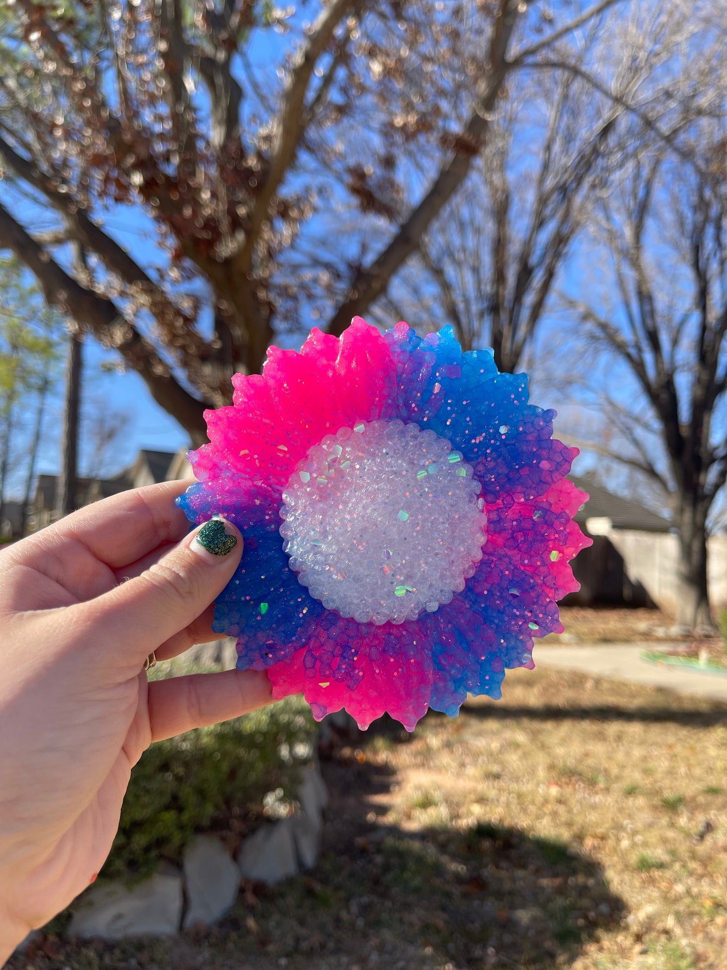 💙Cotton Candy Sunflower💗