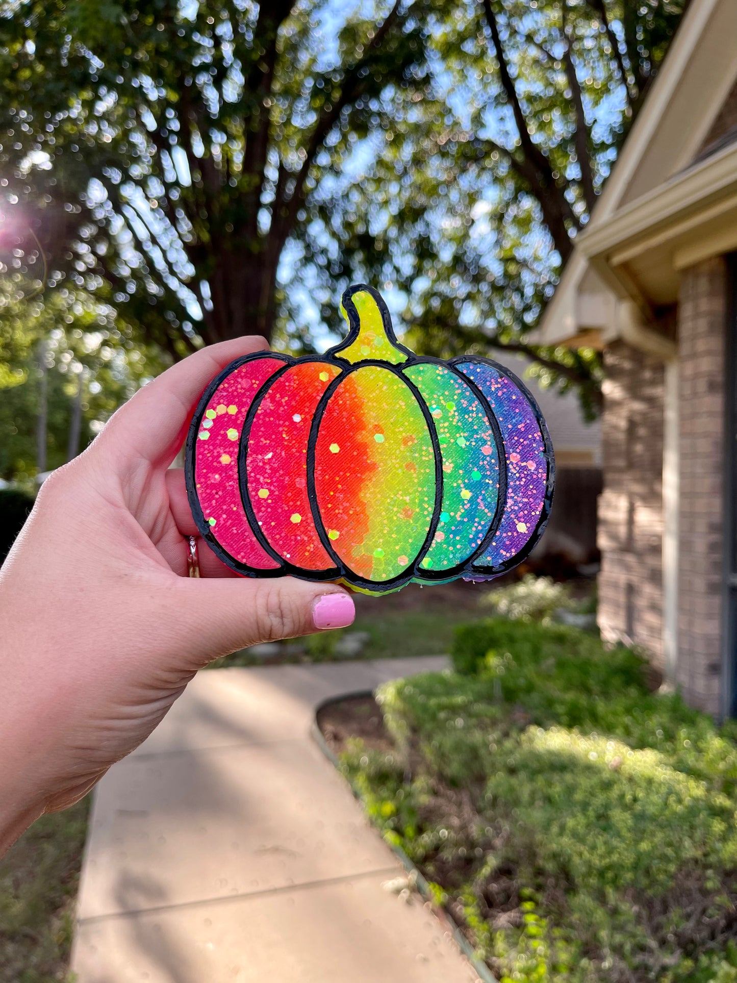 Rainbow Pumpkin