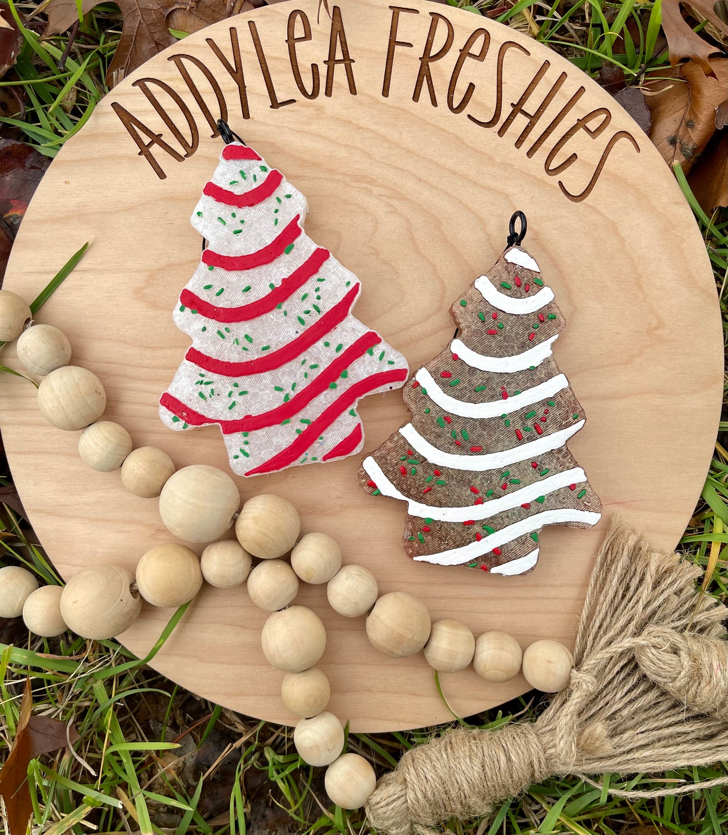 Chocolate Christmas Cakes