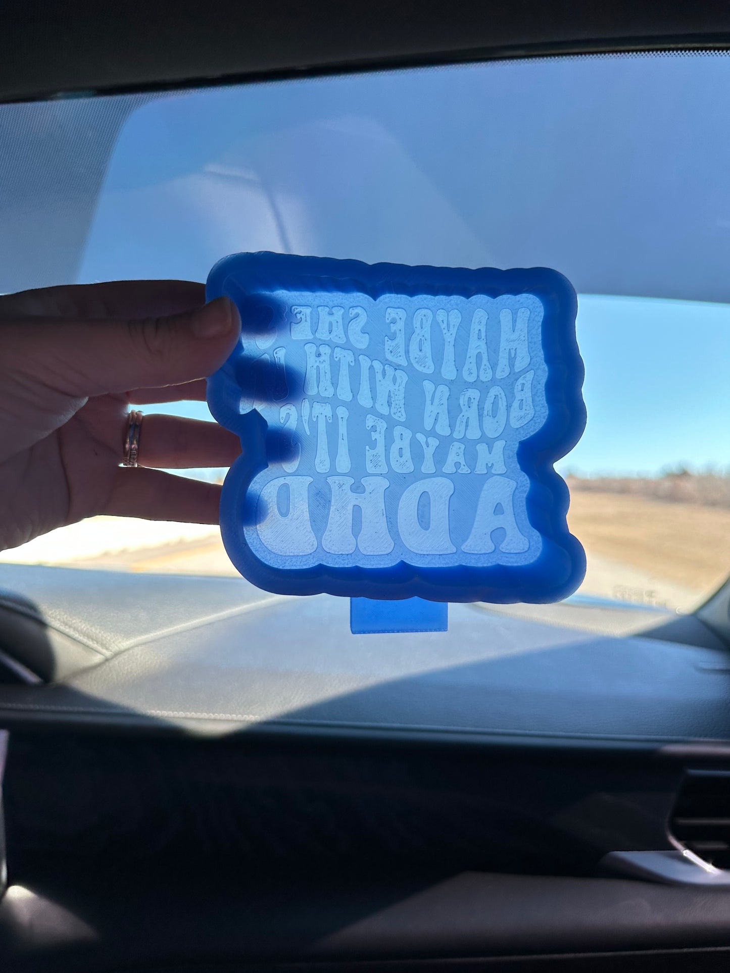 Maybe she’s born with it, maybe it’s ADHD