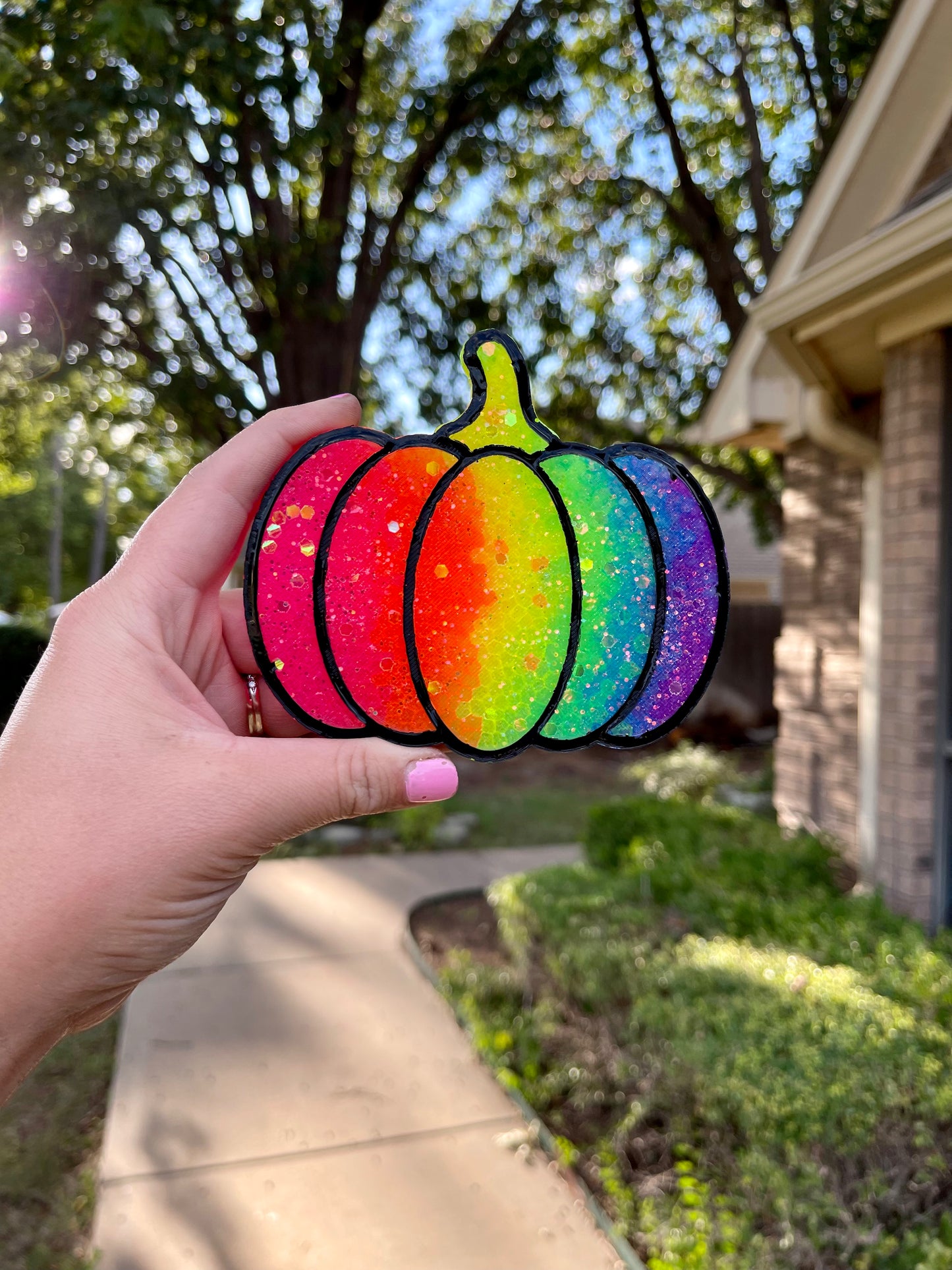 Rainbow Pumpkin