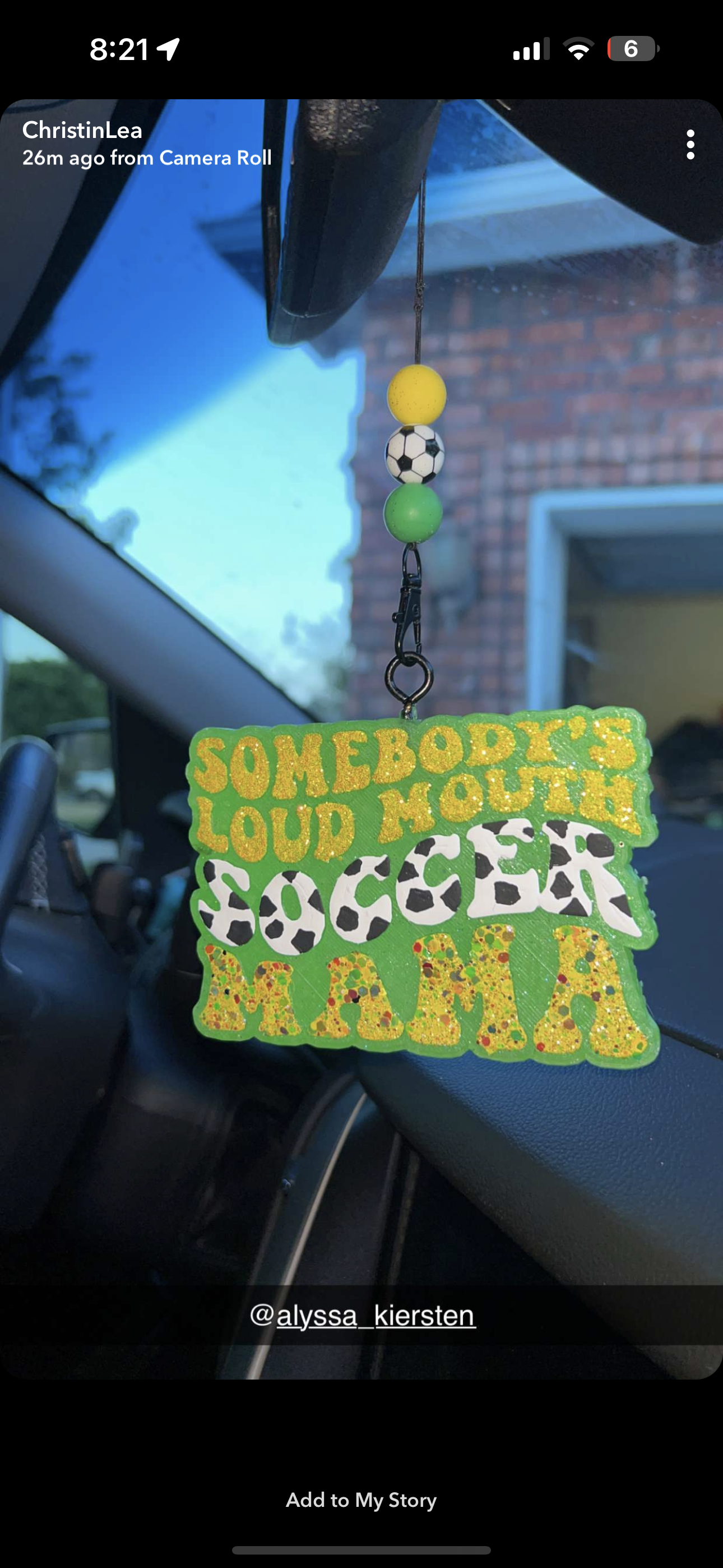 ⚽️💚MAC Somebody’s Loud Mouth Soccer Mama💛⚽️