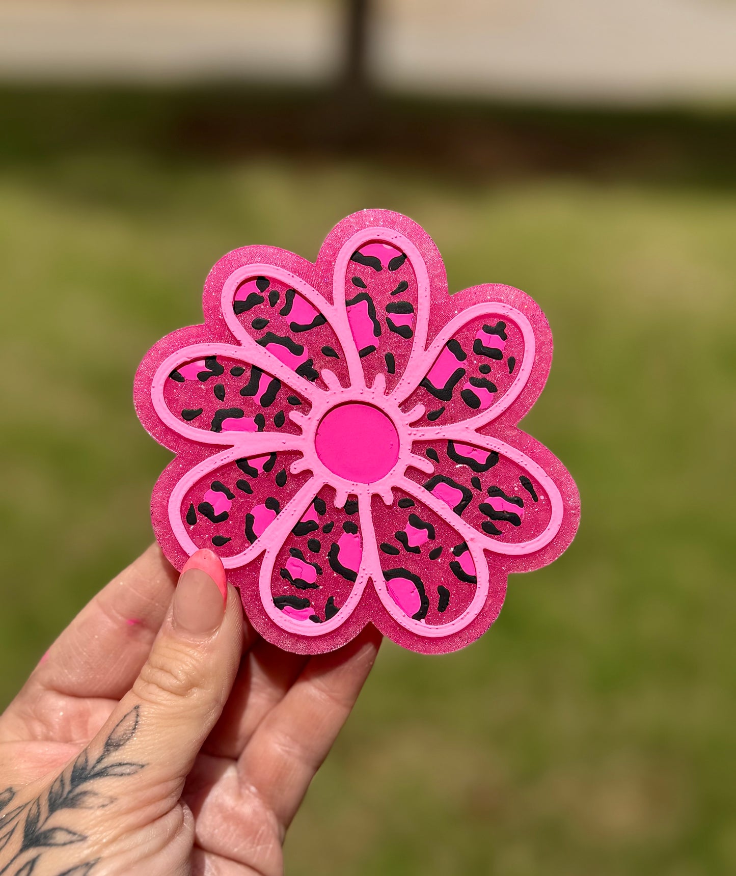 Leopard Print Flower