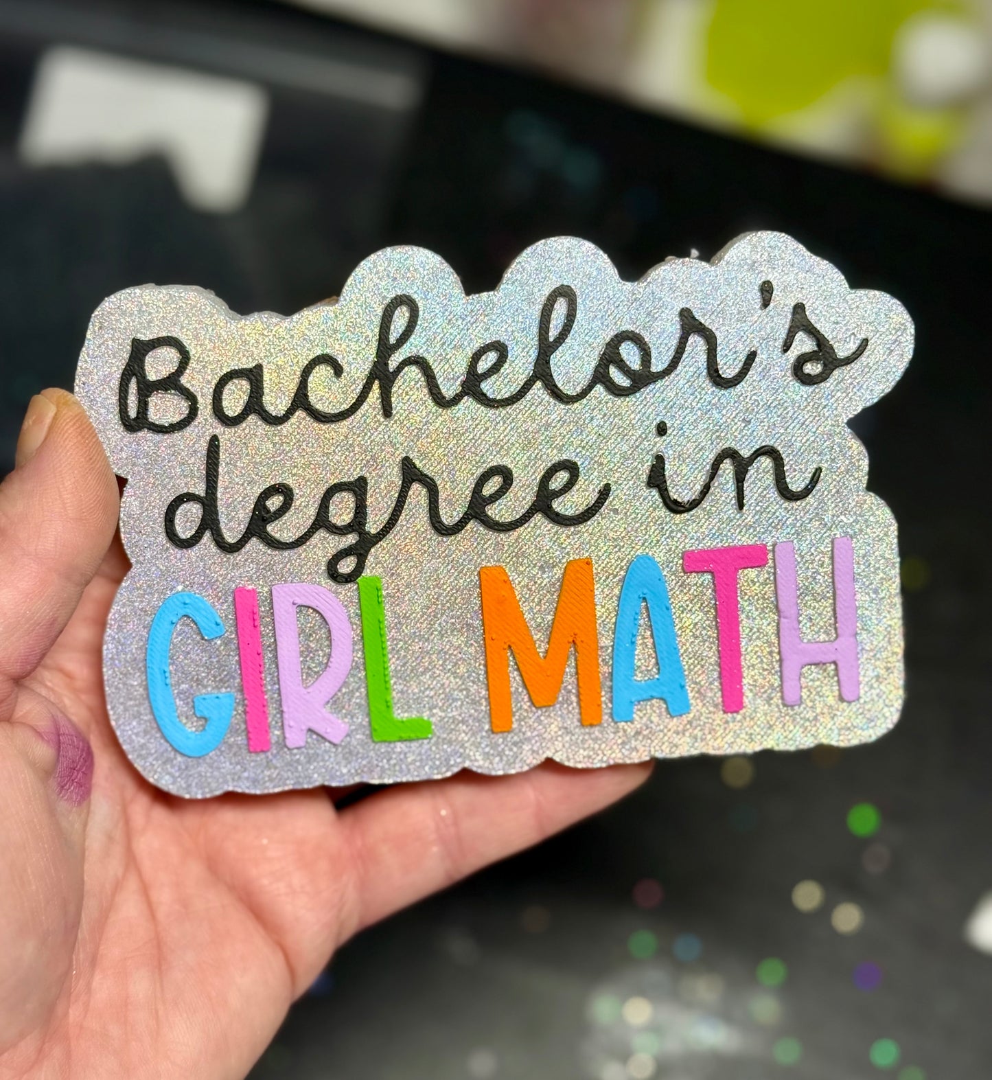 Bachelors Degree in Girl Math