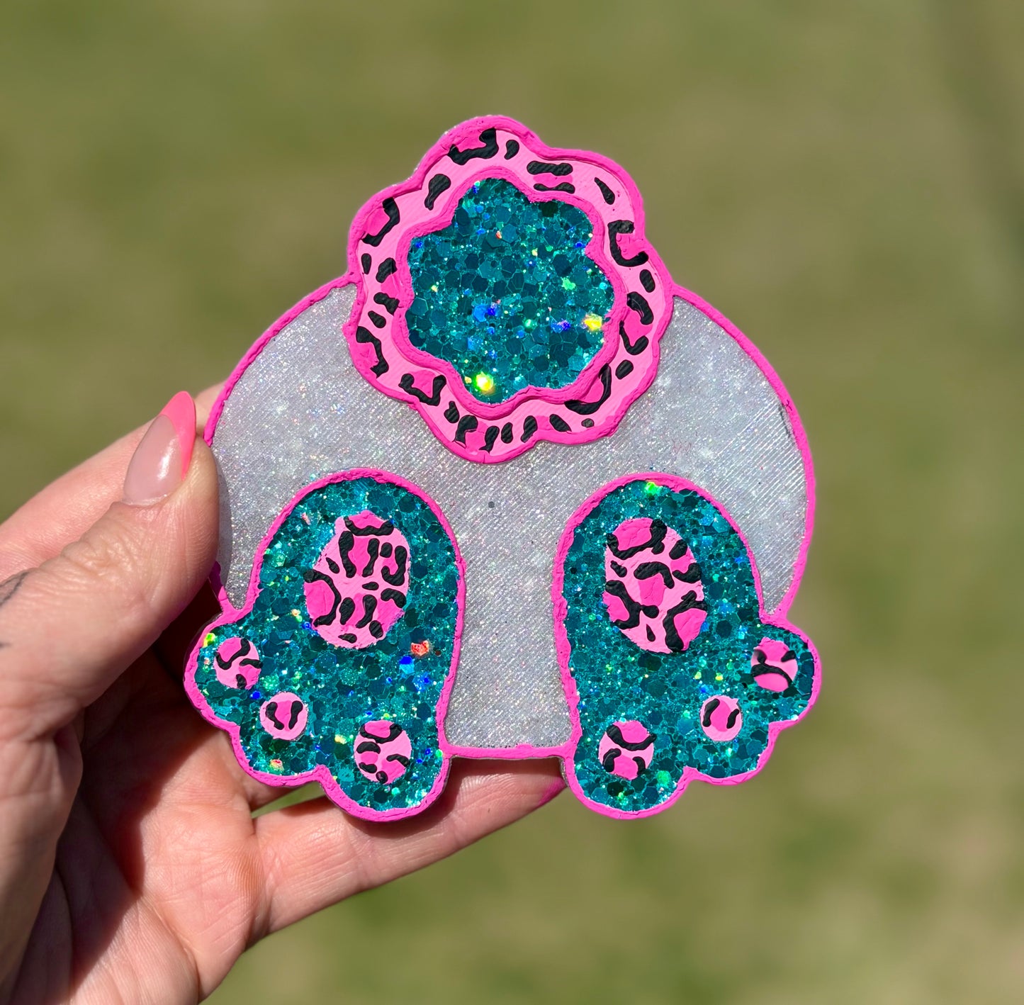 Bunny Butt with Leopard