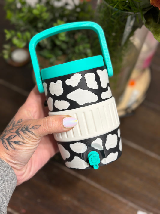 Cow Print 12oz Koozie