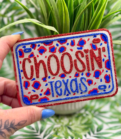 Choosin’ Texas Red White and Blue