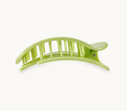 ALOE, THERE! GREEN LARGE FLAT HAIR CLIP