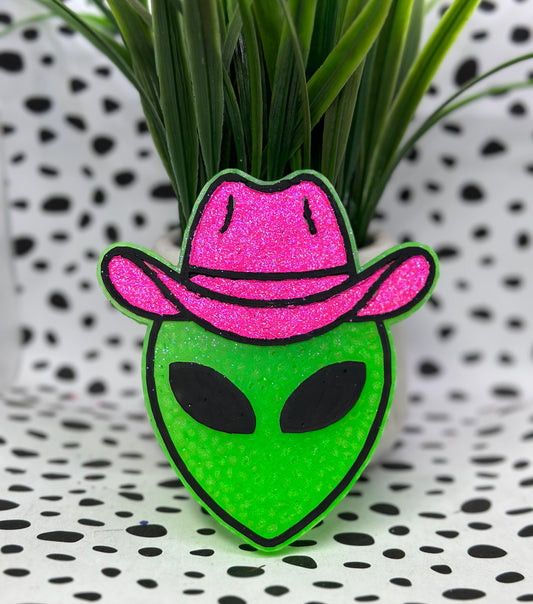 Alien (put cowboy hat color in notes)