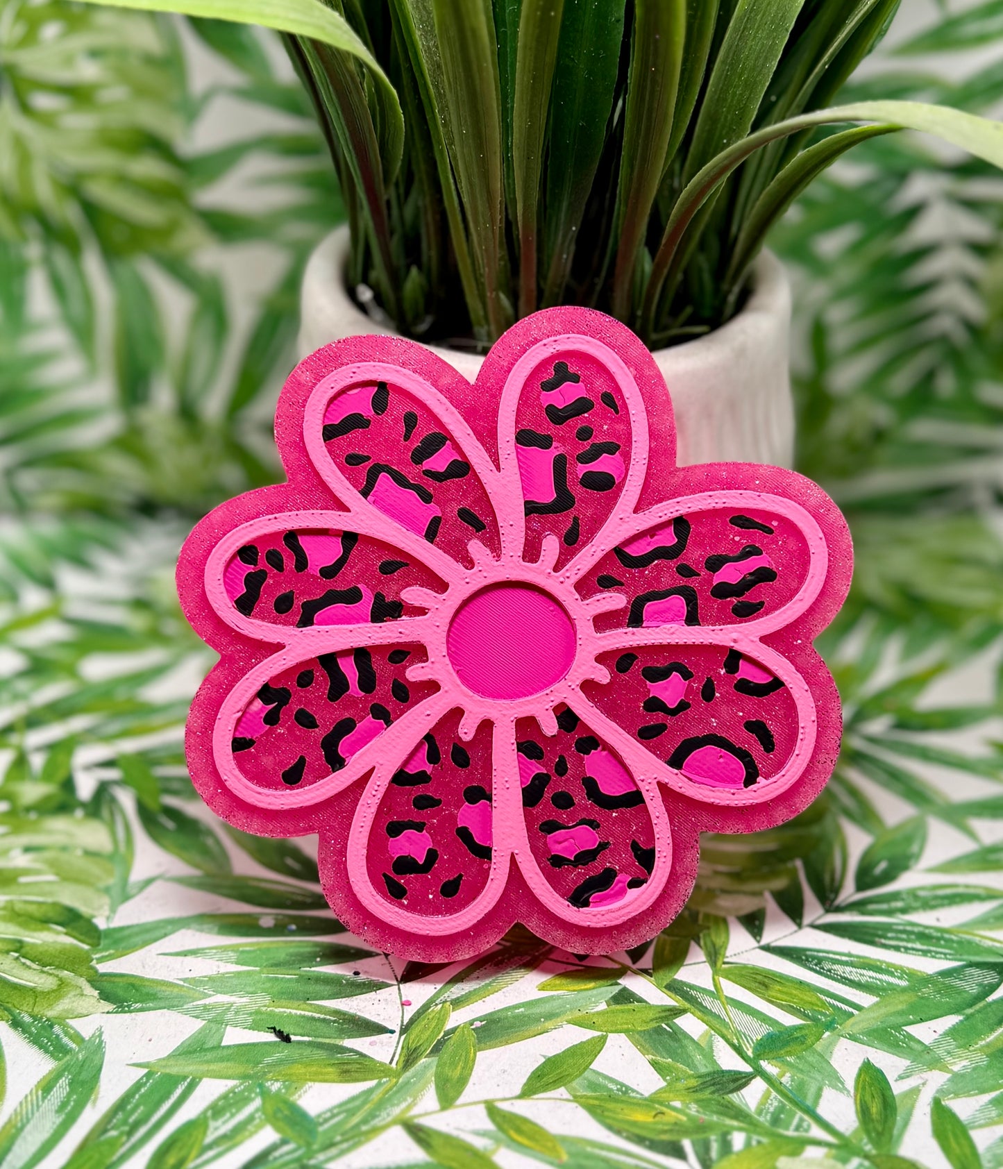 Leopard Print Flower