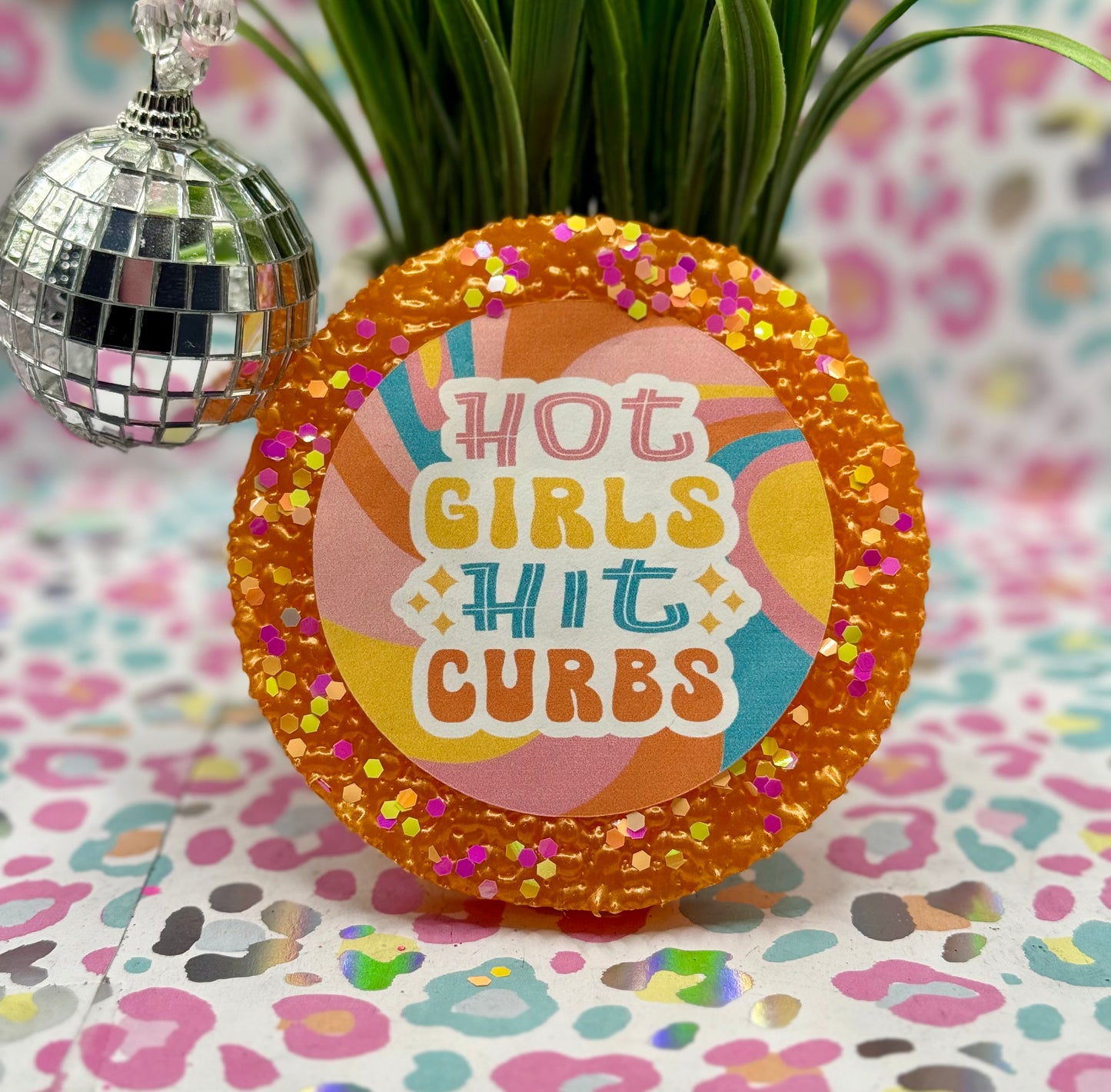 Hot girls hit curbs