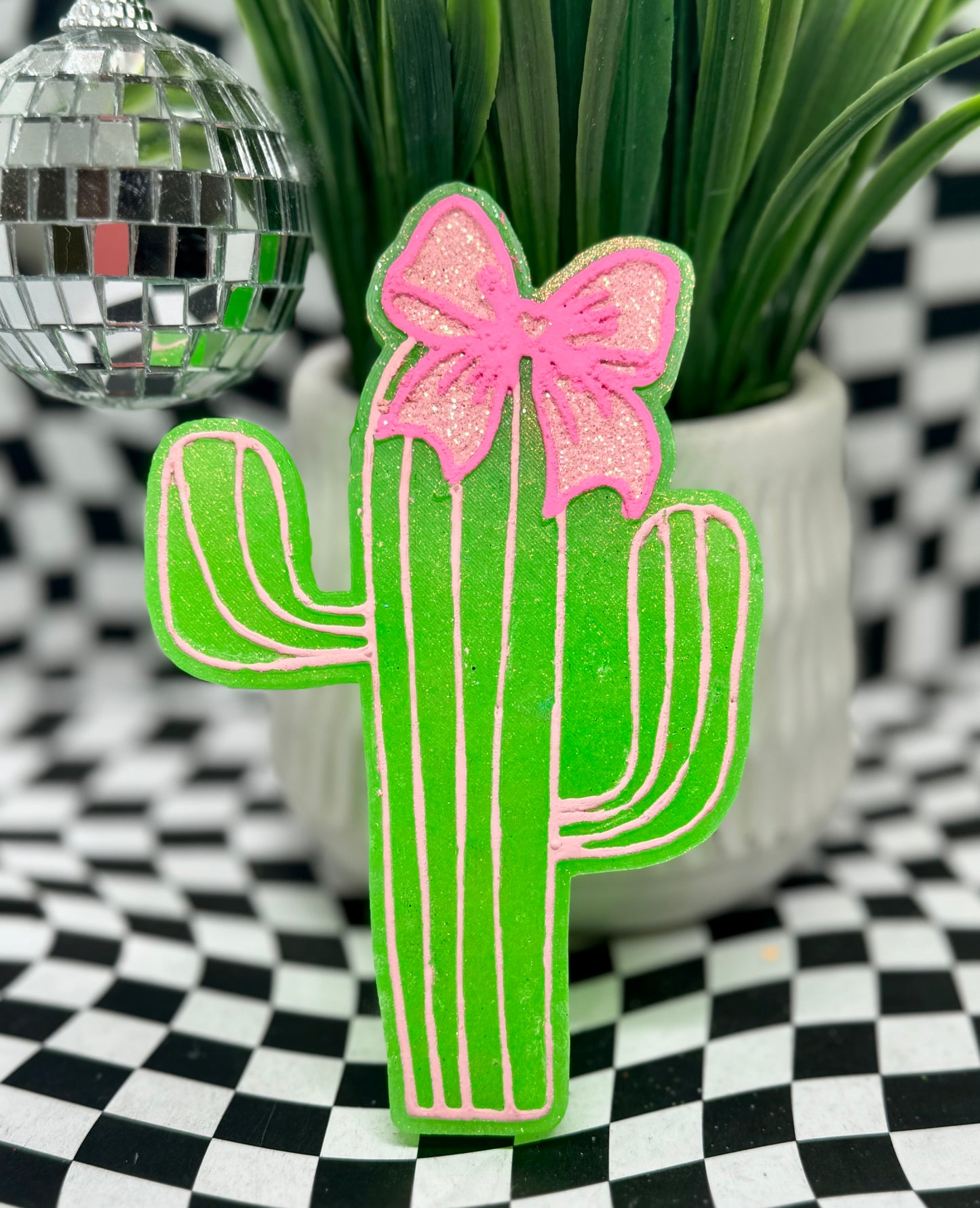 Cactus with Bow