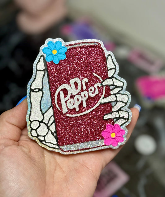 Dr. Pepper Skeleton Hand