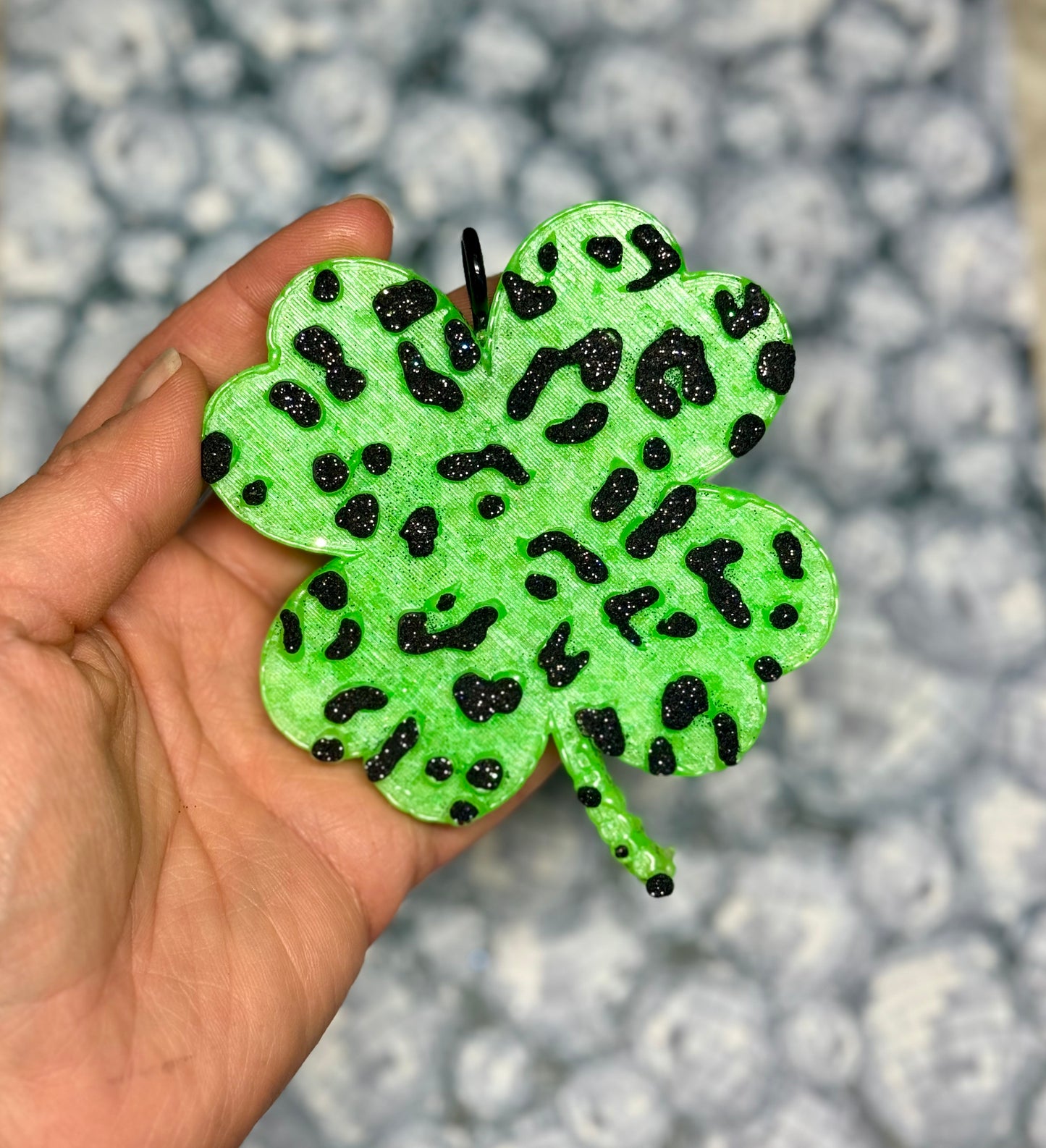 🍀Leopard 4 leaf clover🍀