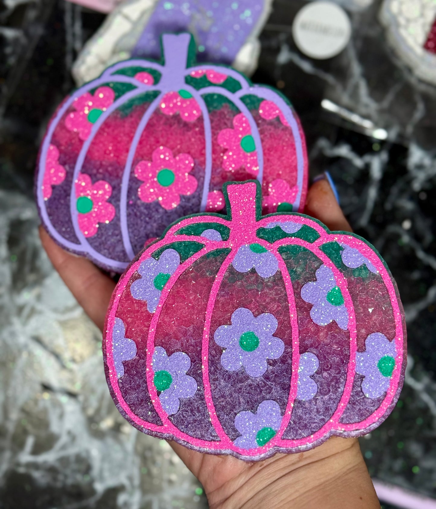 Floral Pumpkin