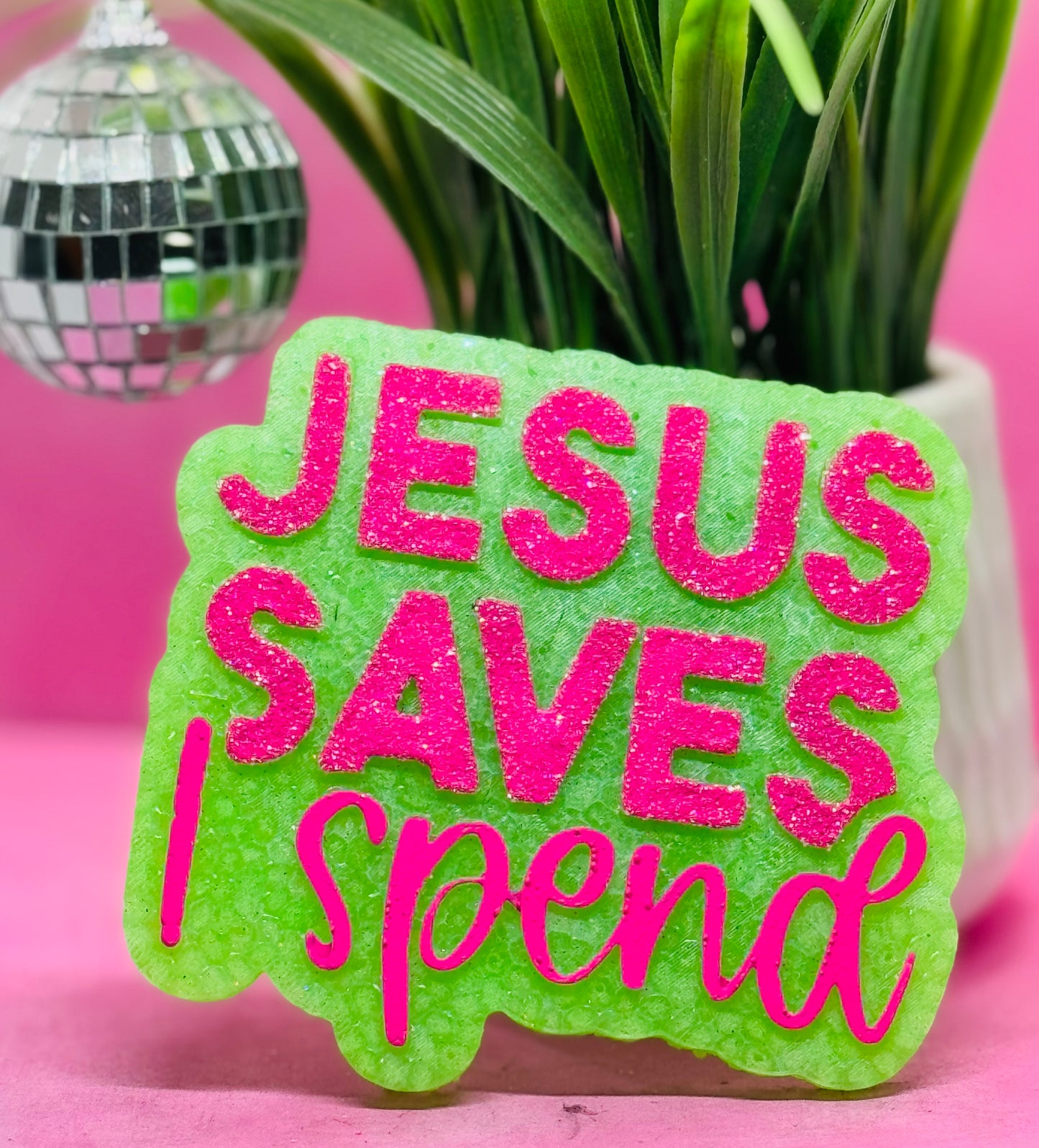 Jesus Saves, I Spend