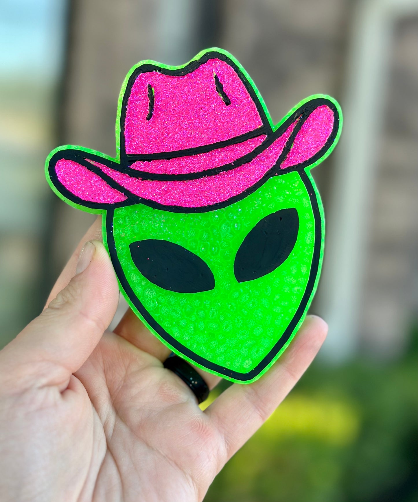 Alien (put cowboy hat color in notes)