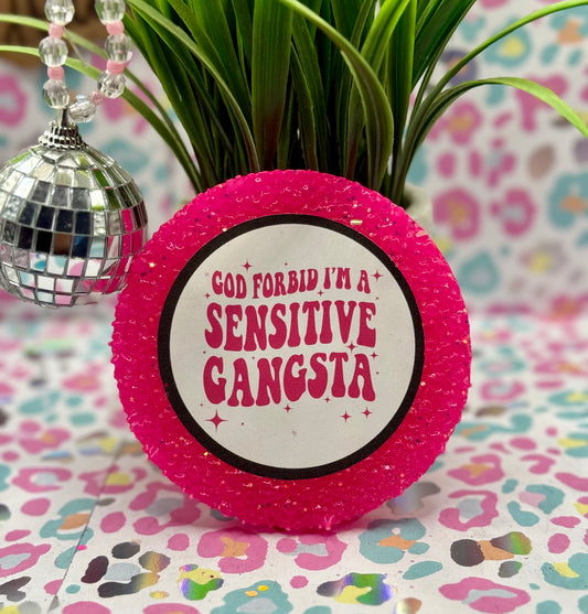 God forbid I’m a sensitive gangsta