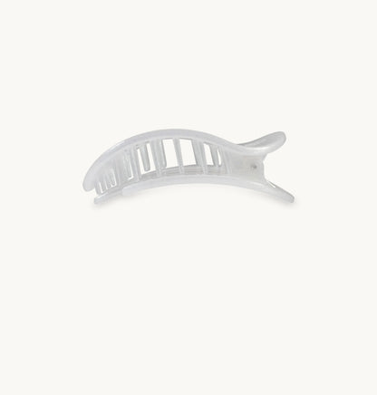 MOTHER OF PEARL MEDIUM FLAT HAIR CLIP