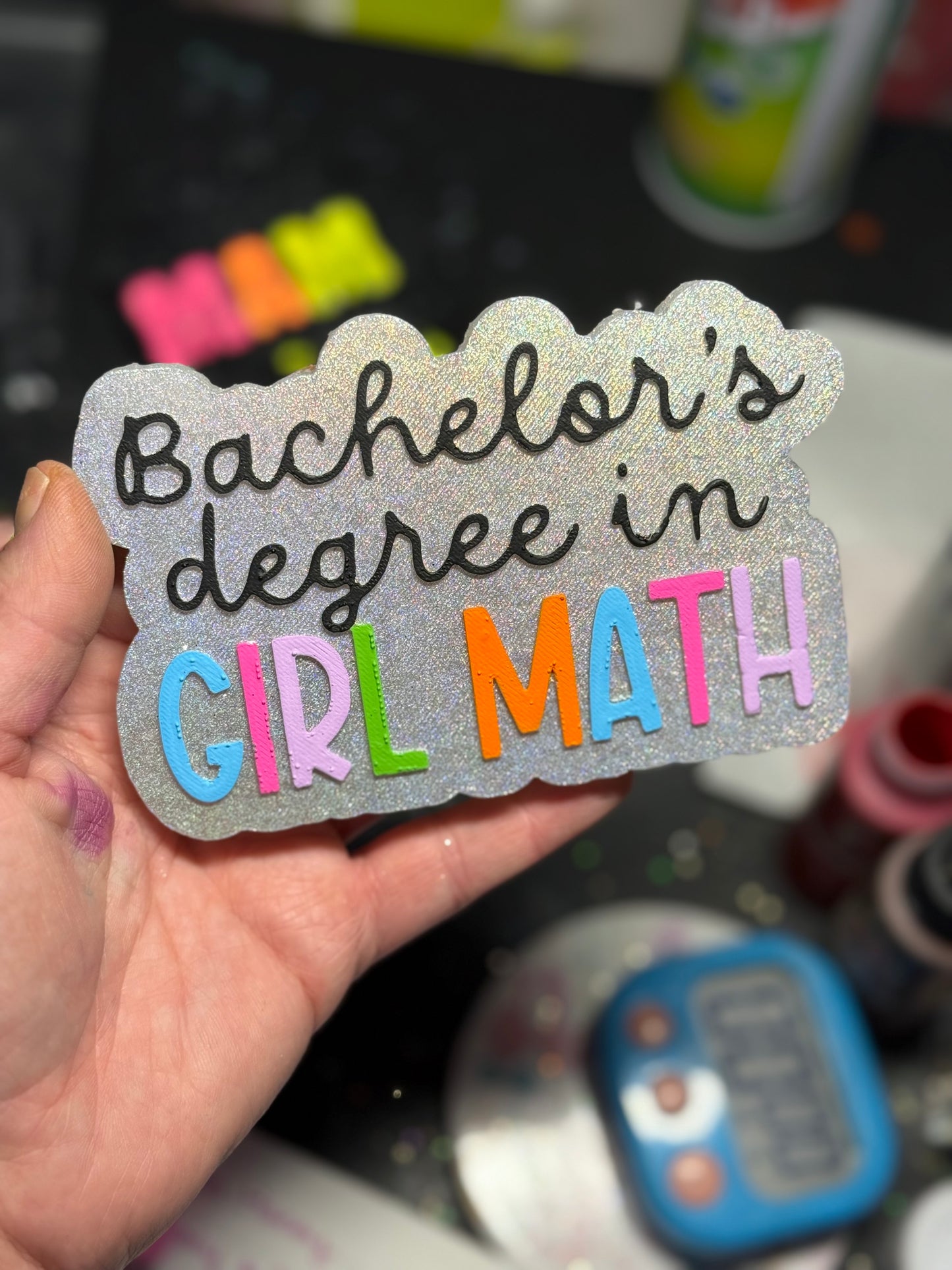 Bachelors Degree in Girl Math
