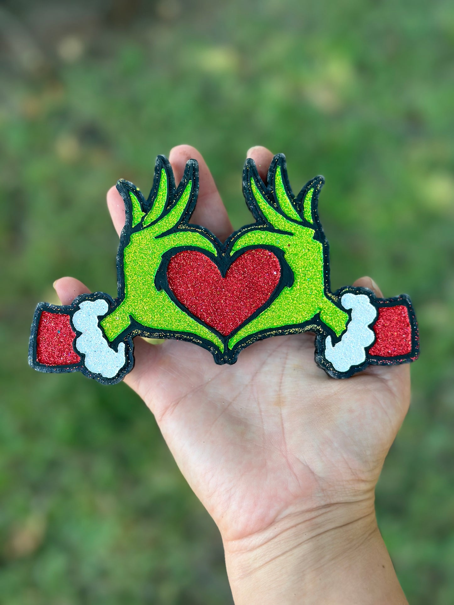 💚❤️Grinch Heart Hands❤️💚