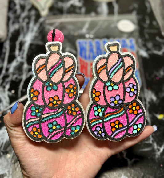 Groovy Floral Pumpkins