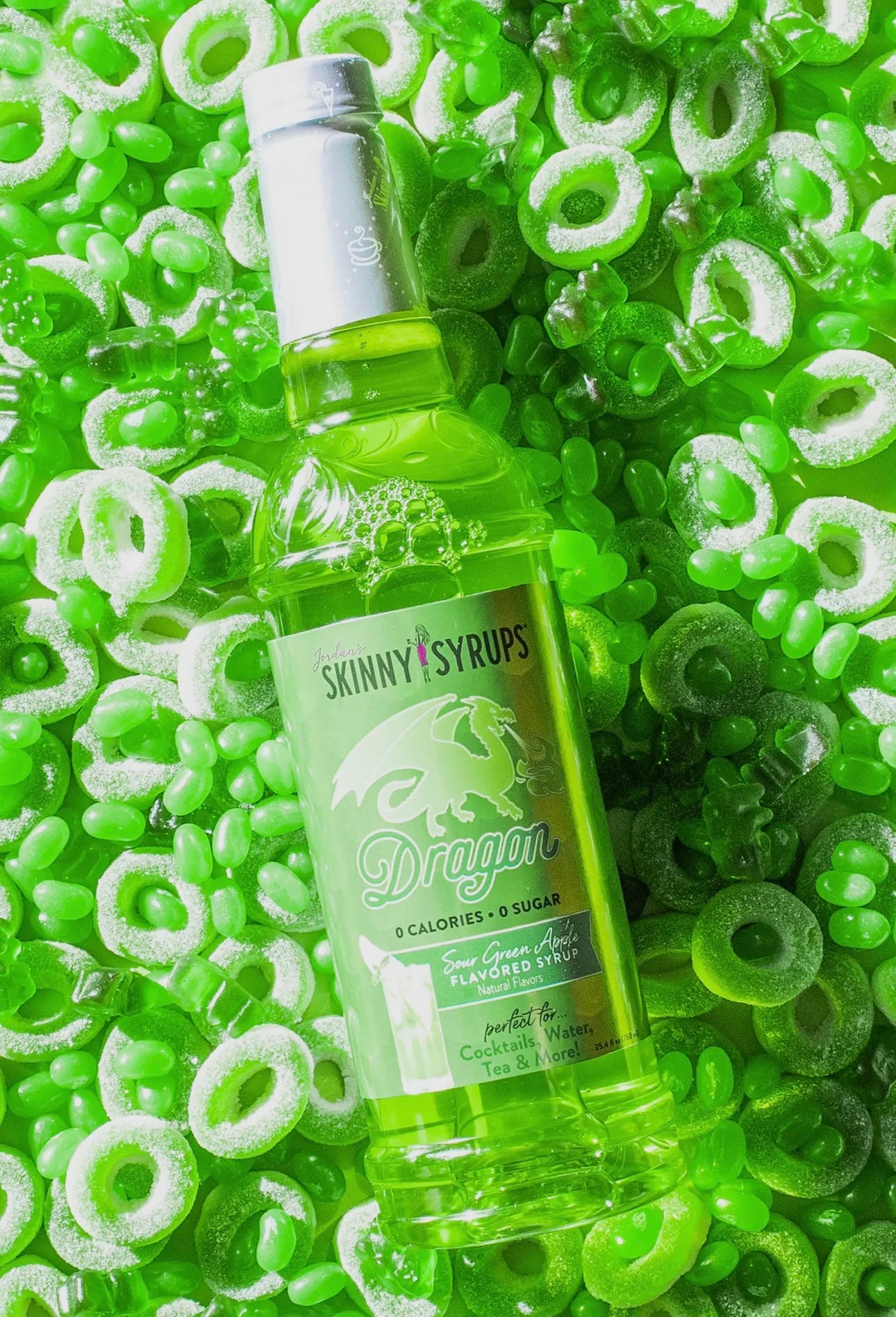 Sour Green Apple Dragon Skinny Syrup