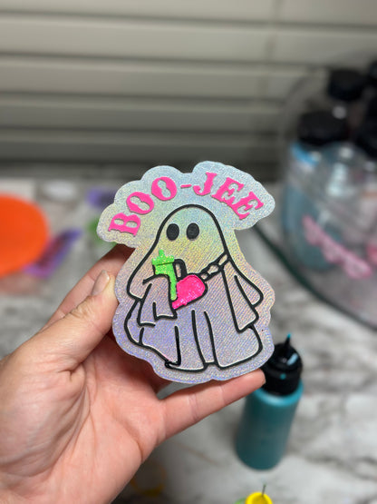 Holographic BOO-JEE Ghost