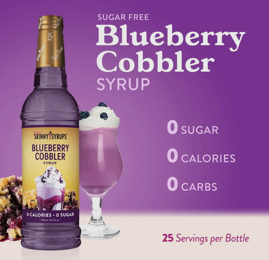 Blueberry Cobbler Skinny Syrup