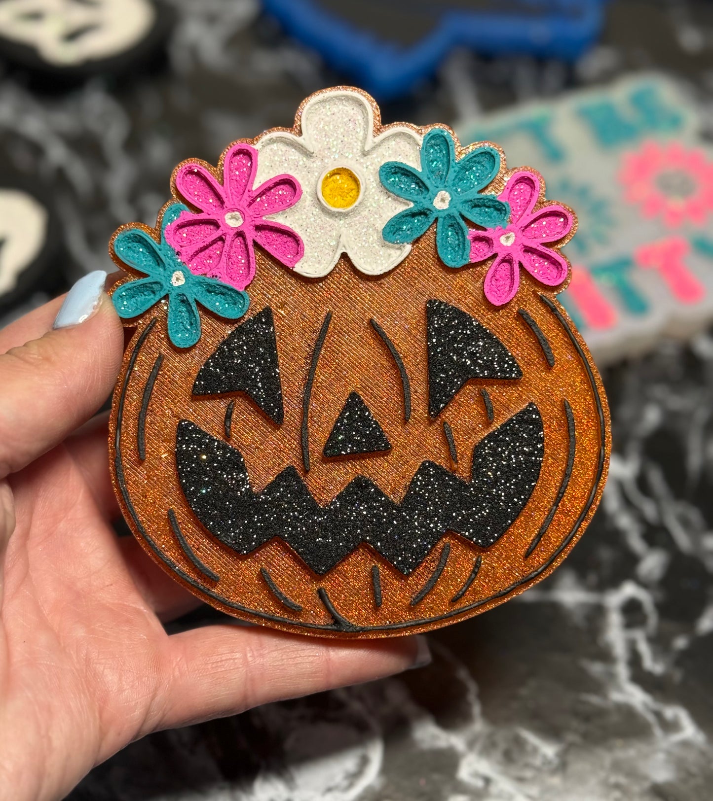 Floral Pumpkin