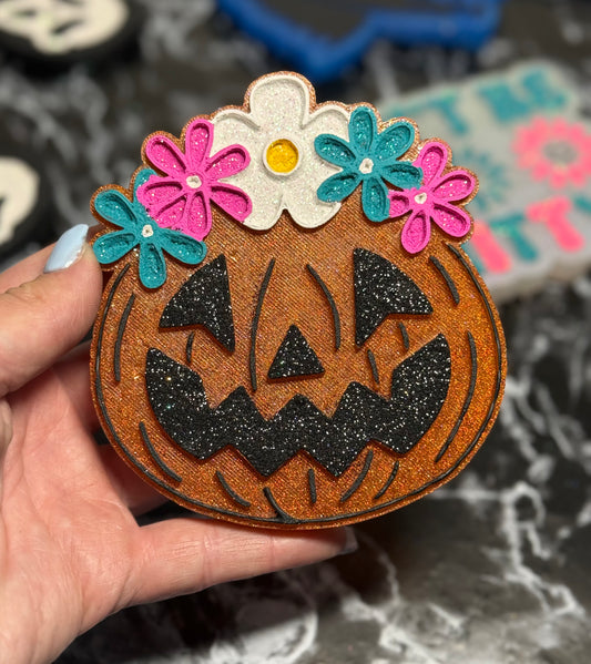 Floral Pumpkin