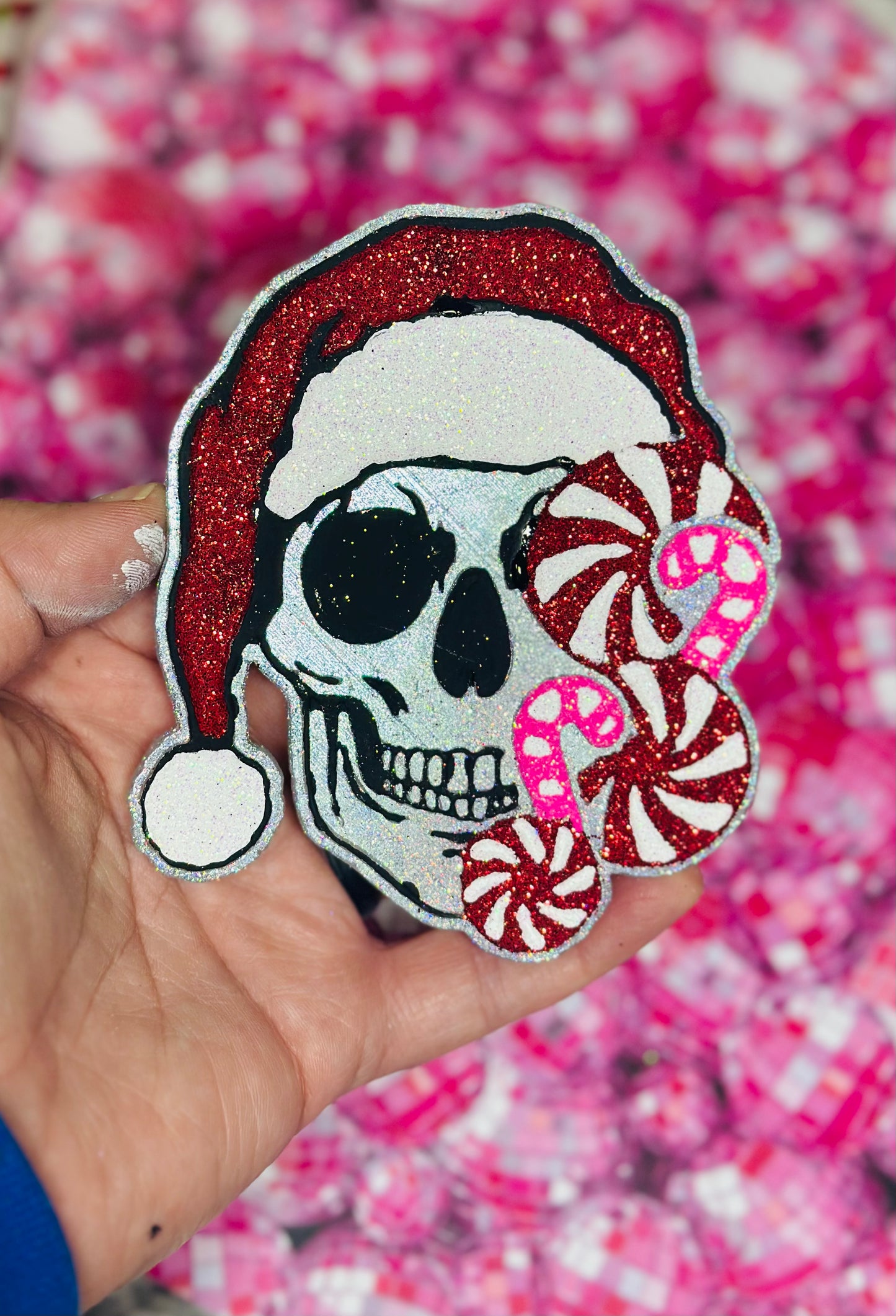 ❤️Peppermint Skull❤️