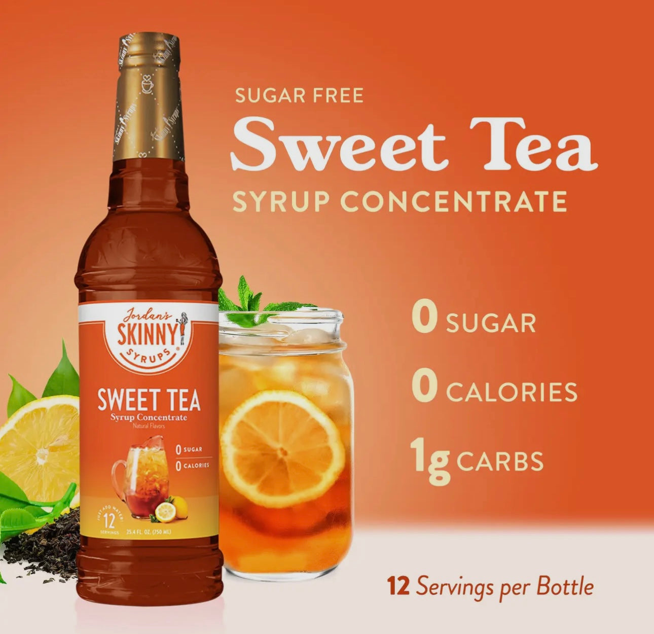 Sugar Free Sweet Tea Skinny Syrup